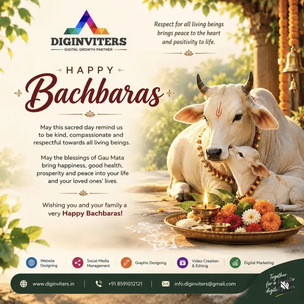 Bachbaras festival greeting creative